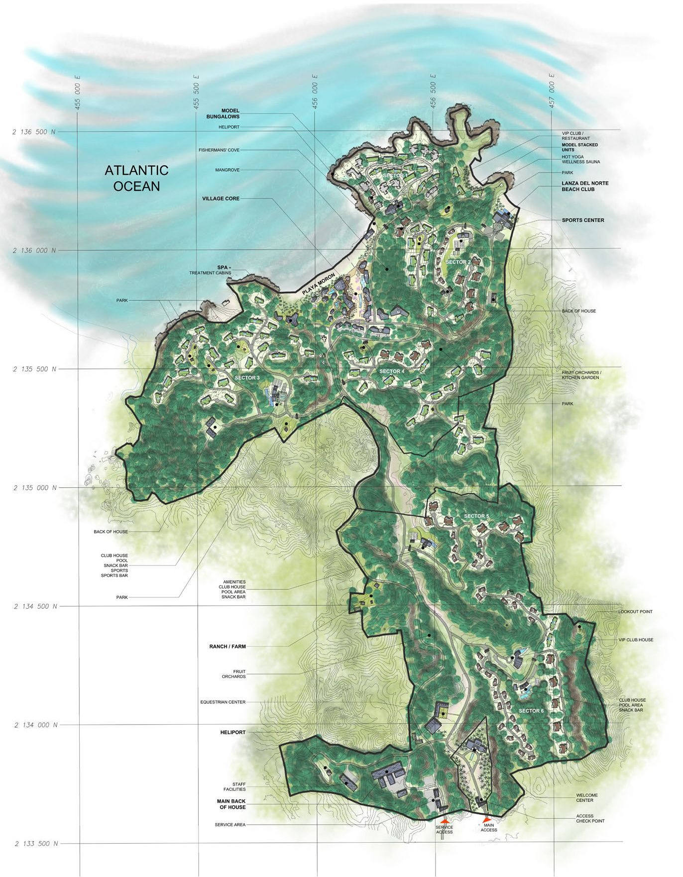 a drawing of a map of ireland with a blue ocean in the background .