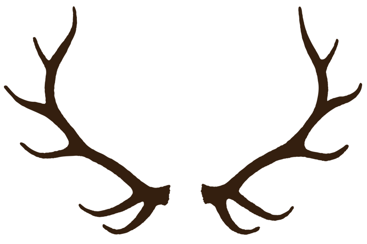 Deer antler icon