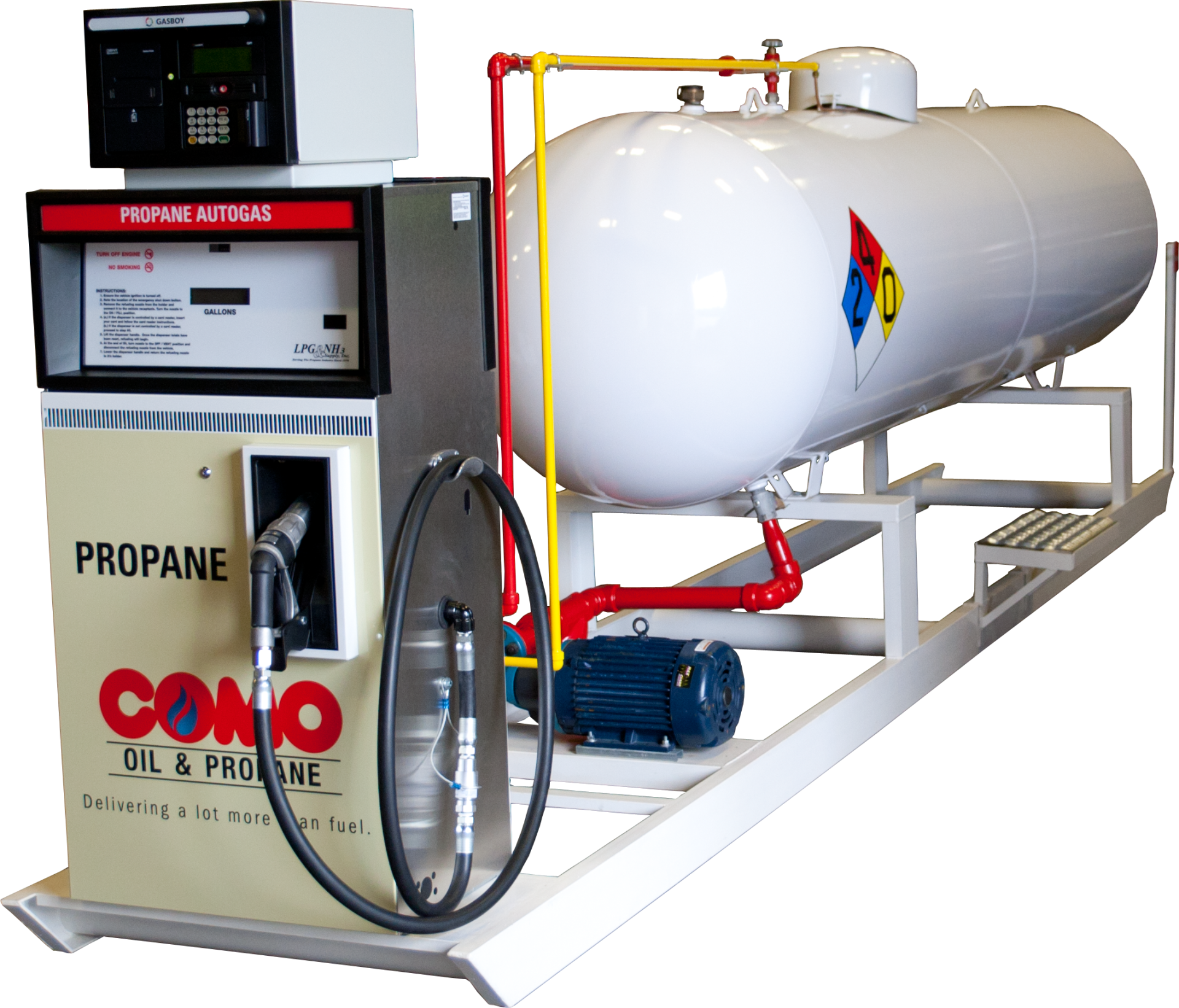 Custom Graphics Como Oil & Propane