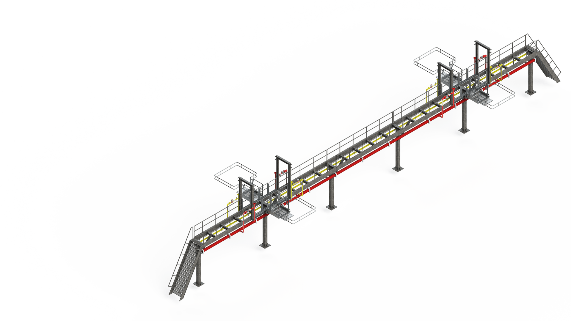 Multi-Car Rail Unloading Tower