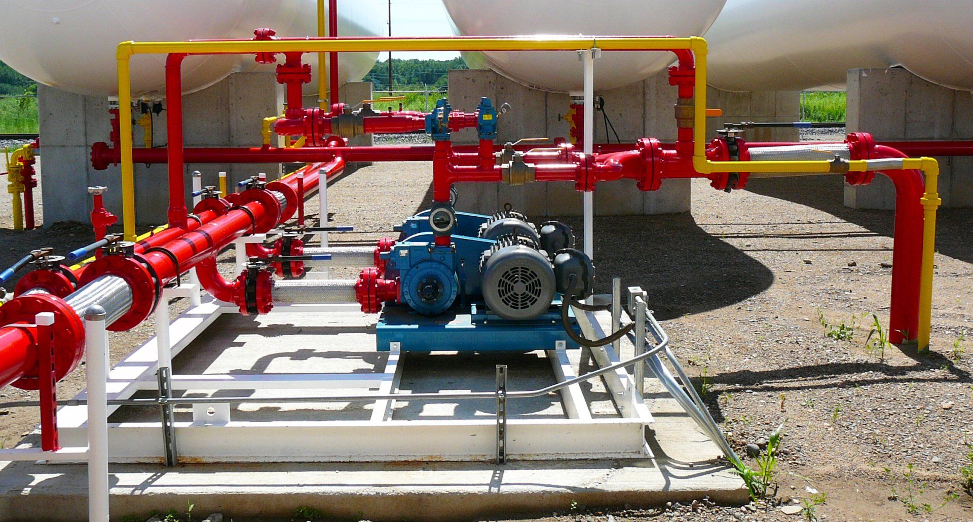 Transport Loading Pump Skid