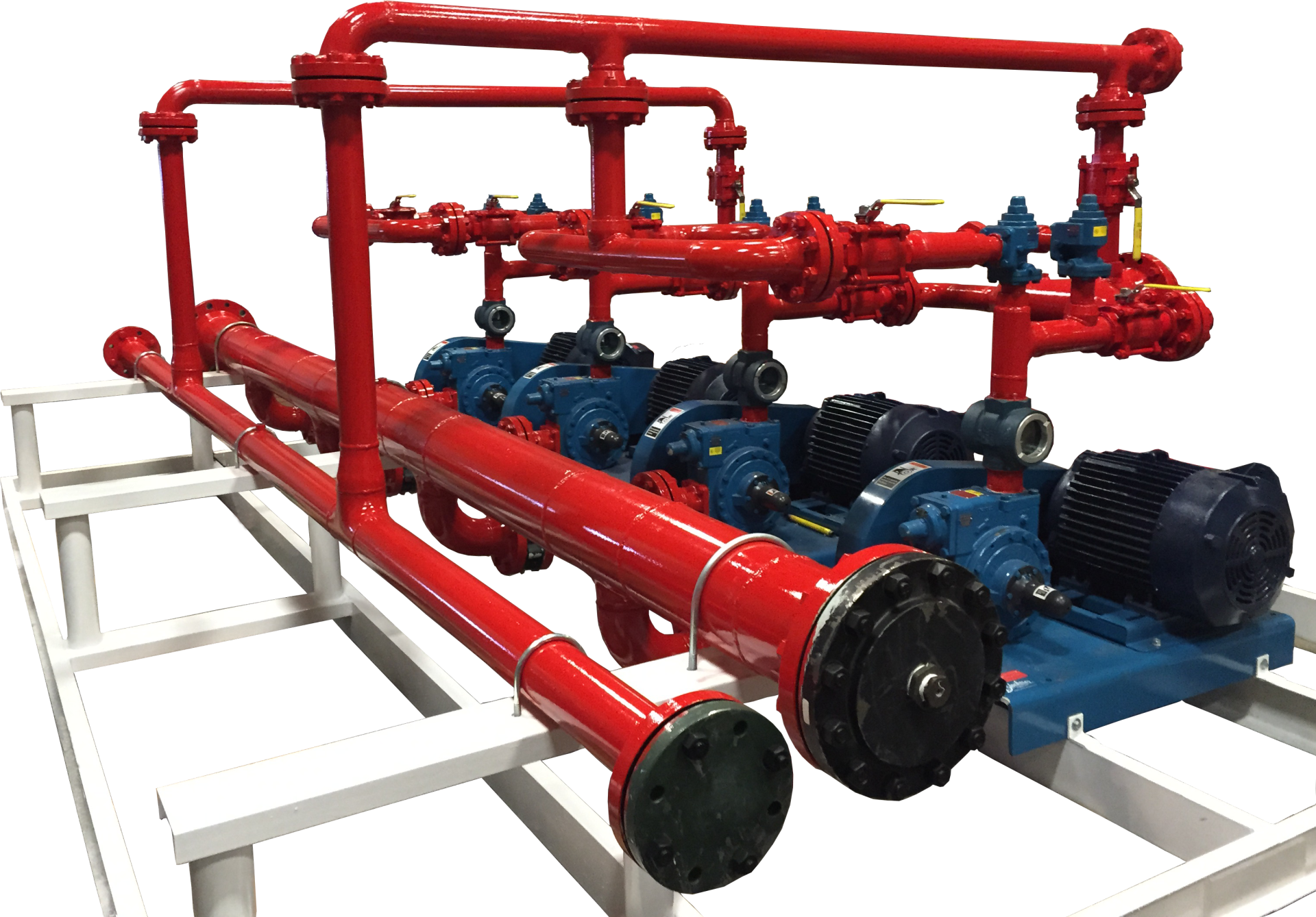 Transport Loading Pump Skid