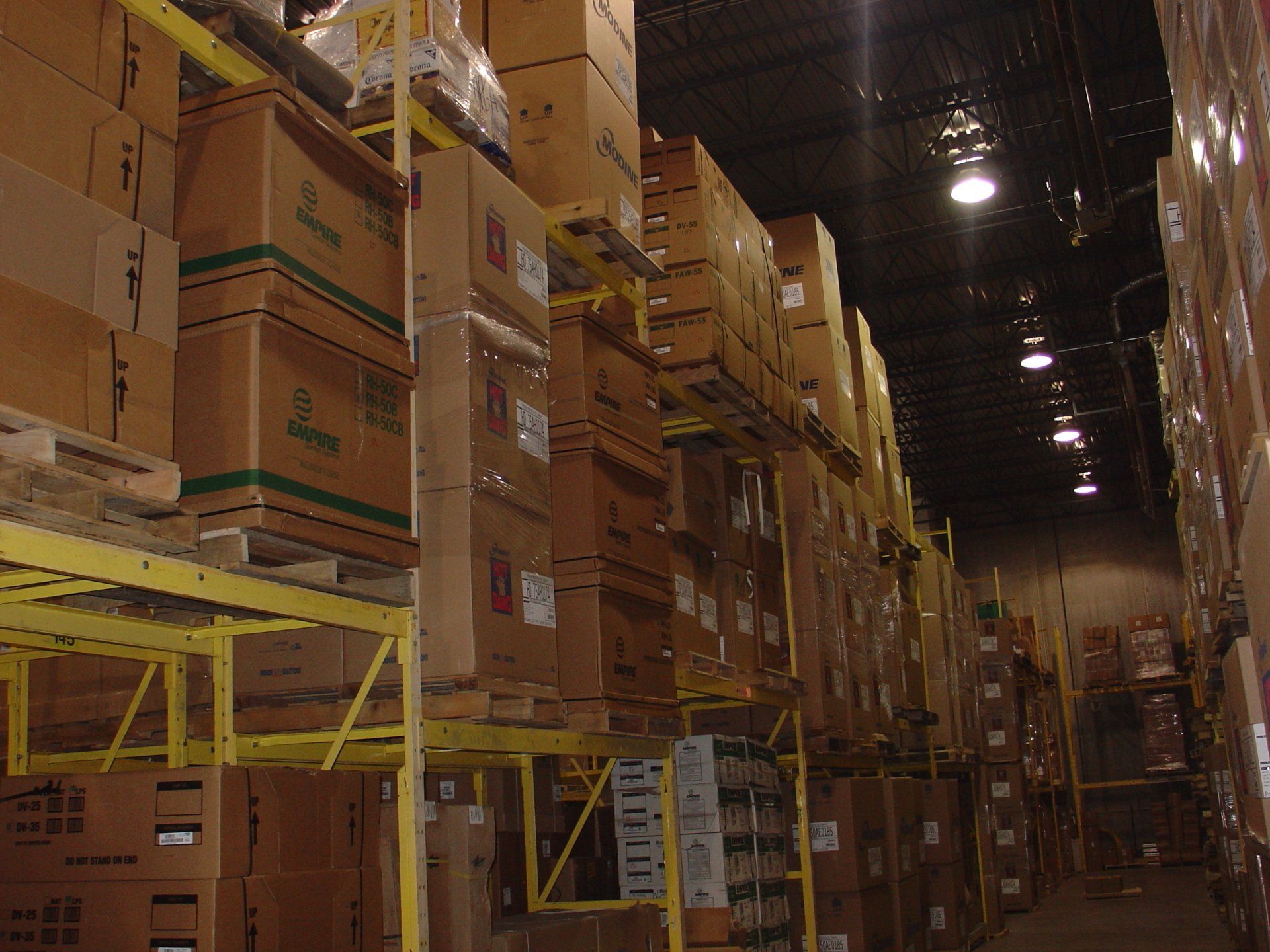 Warehouse Boxed Items