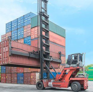 container lift truck