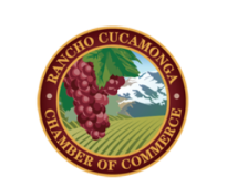 The logo for the rancho cucamonga chamber of commerce