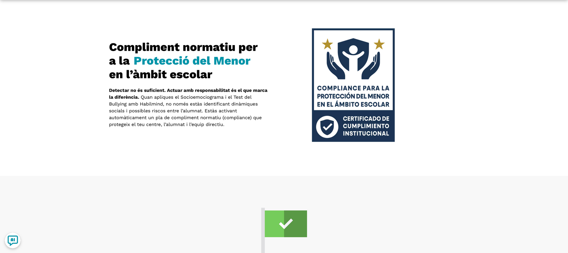 Compliance pantalla