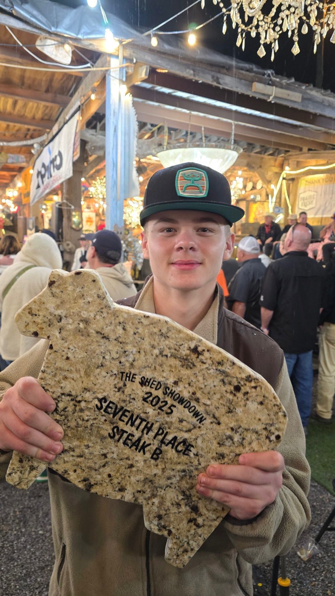 B&B Team Member Kaiden Blake pitmaster of KB's Outdoor Kitchen