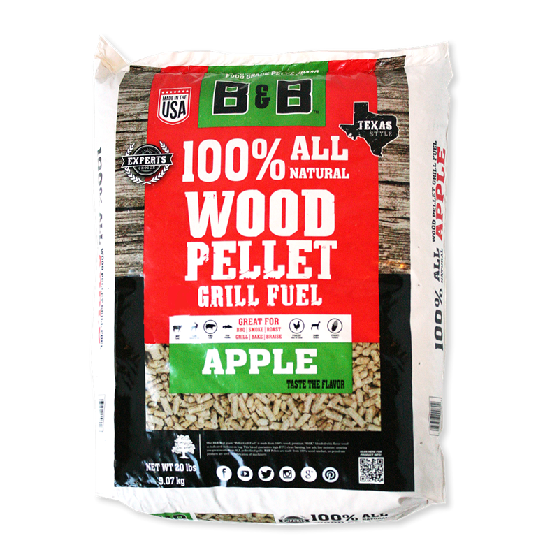 Bag of B&B Apple Wood Pellets