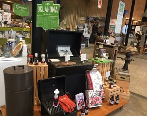 Photo inside of the Southern food and beverage museum