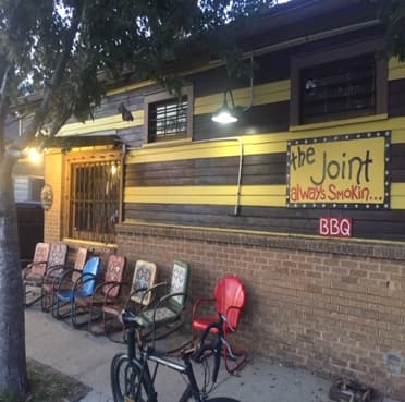 Image of inside of The Joint BBQ restaurant in New Orleans