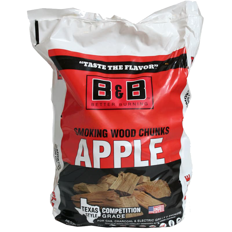 549 cubic inch bag of B&B Apple Smoking Wood Chunks