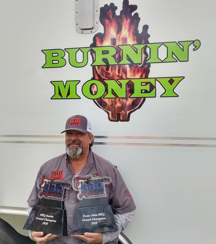 B&B Team Member Brad Olenick, Pitmaster of Burnin' Money  BBQ Team