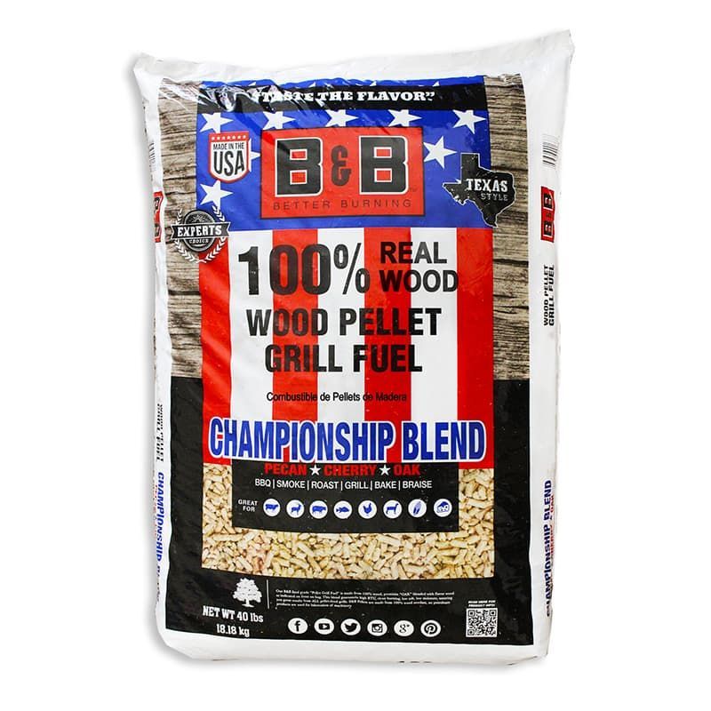 20 lb bag of B&B Championship Blend Pellets