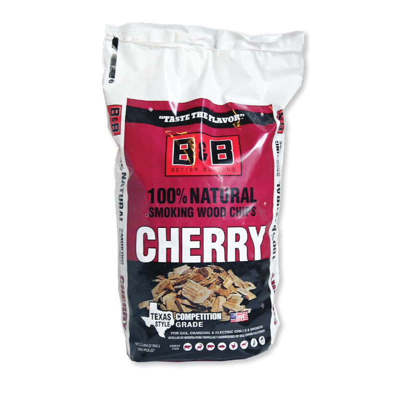 180 cubic inch bag of B&B Cherry Smoking Wood Chips