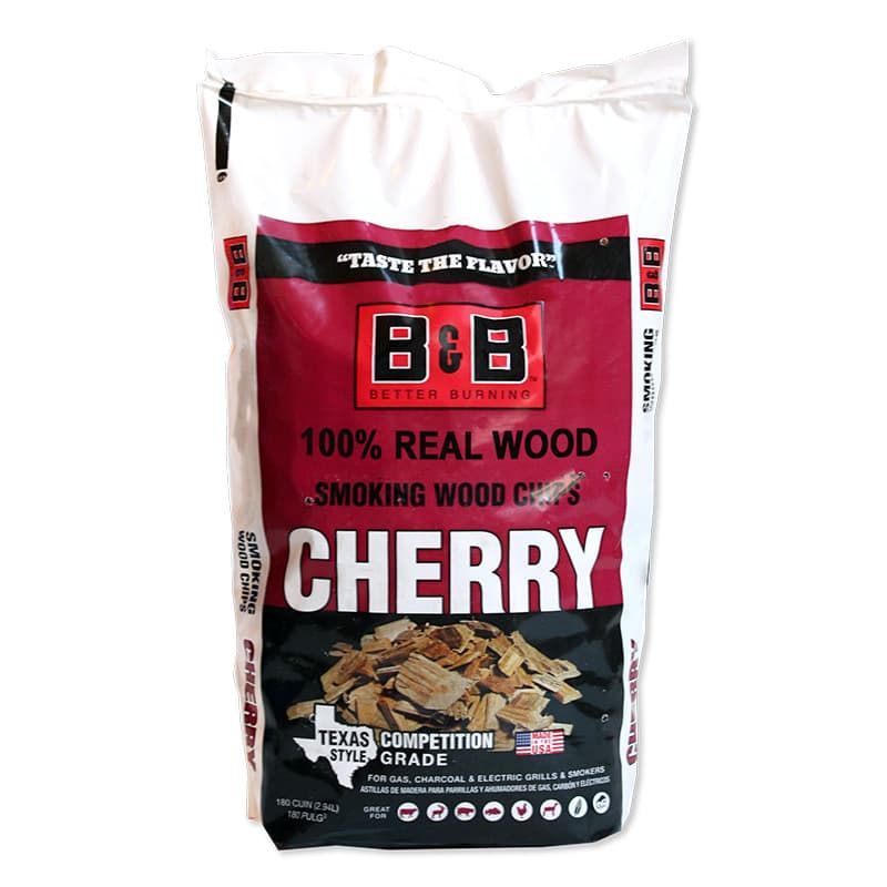Bag of B&B Cherry Smoking Wood Chips, , cherry wood chips for smoking, cherry wood chips