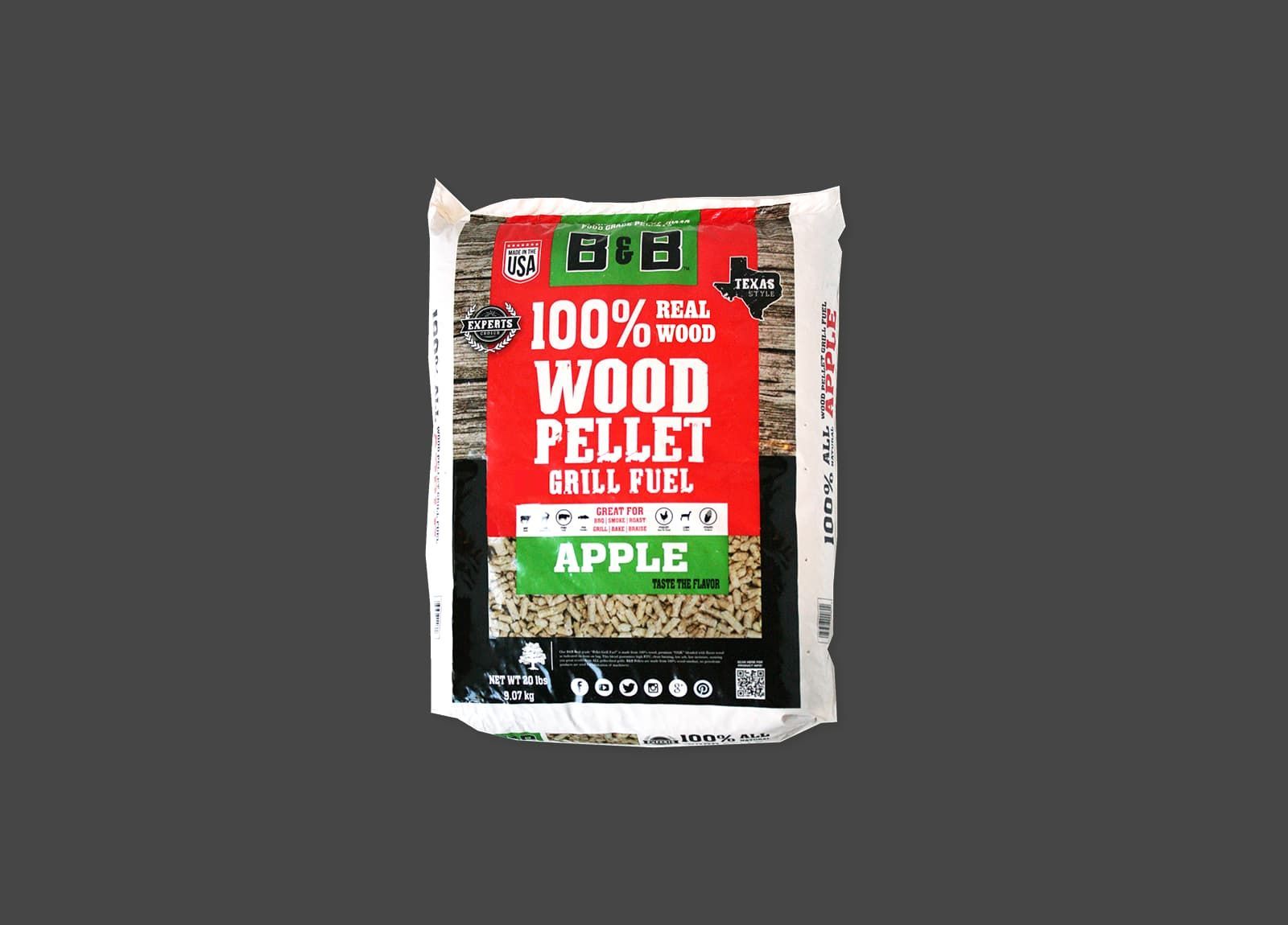 Bag of B&B Apple Pellets