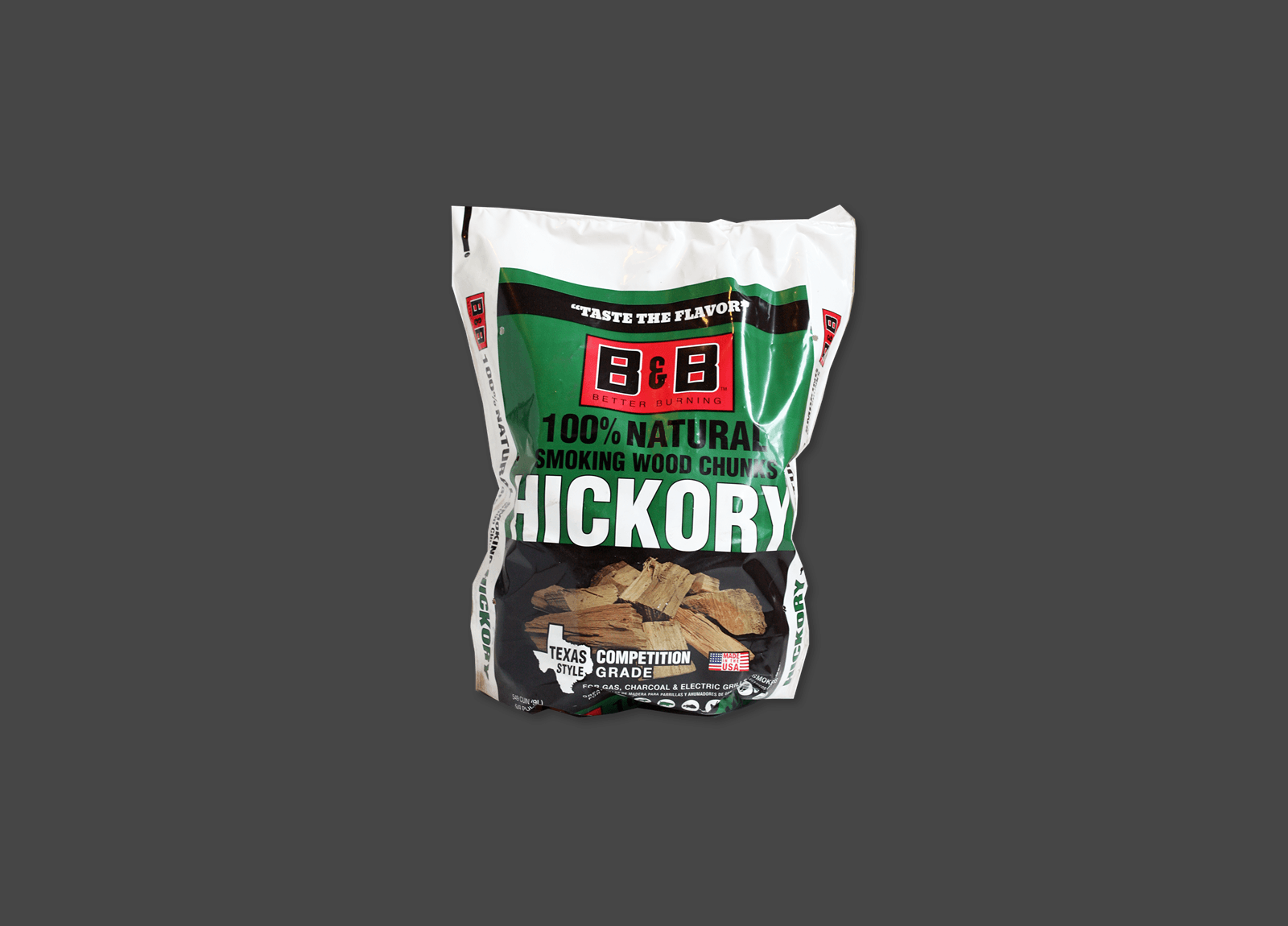 Bag of B&B Oak Hickory Chunks