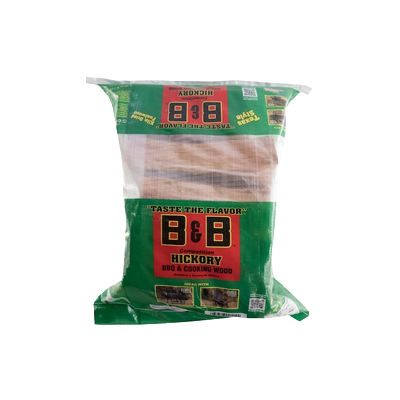 .65 cubic foot bag of B&B Hickory BBQ & Cooking Wood