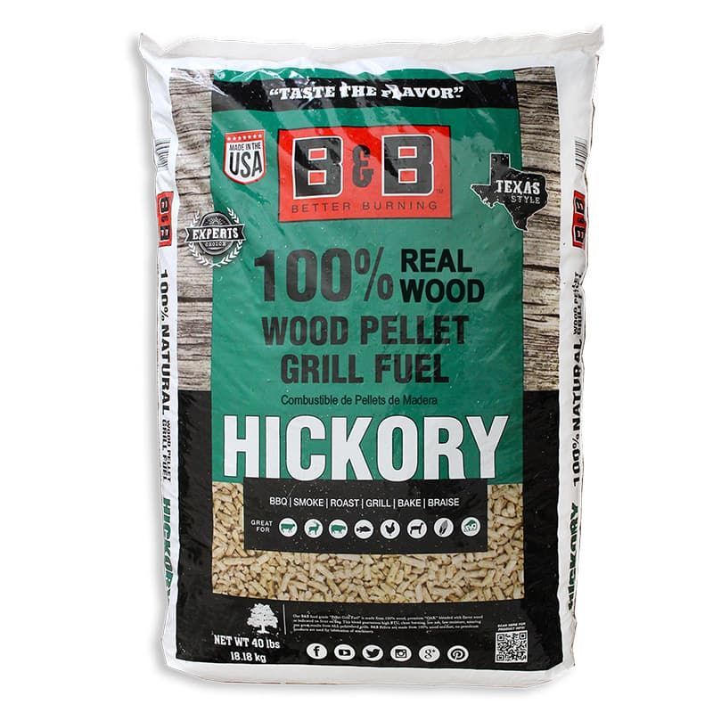 40 lb bag of B&B Hickory Pellets