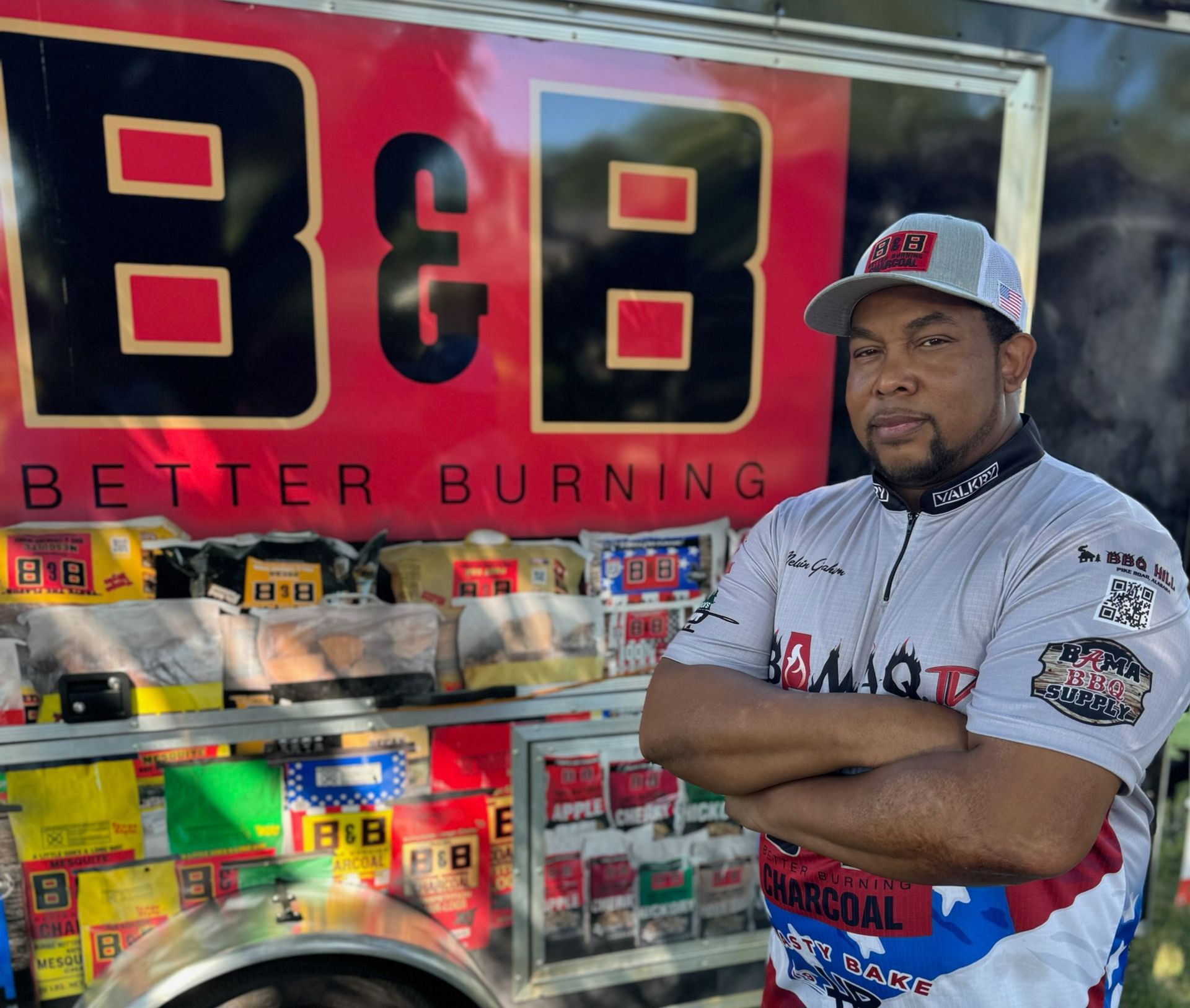 B&B Team Member Melvin Graham pitmaster of BAMA-Q and BBQ Hill