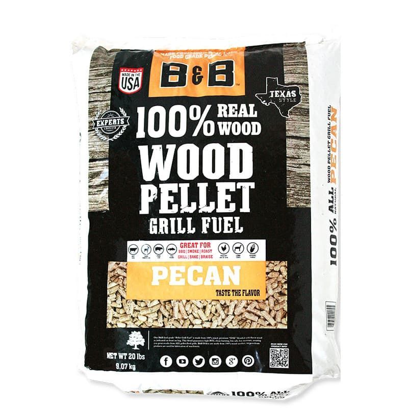 20 lb bag of B&B Pecan Wood Pellets