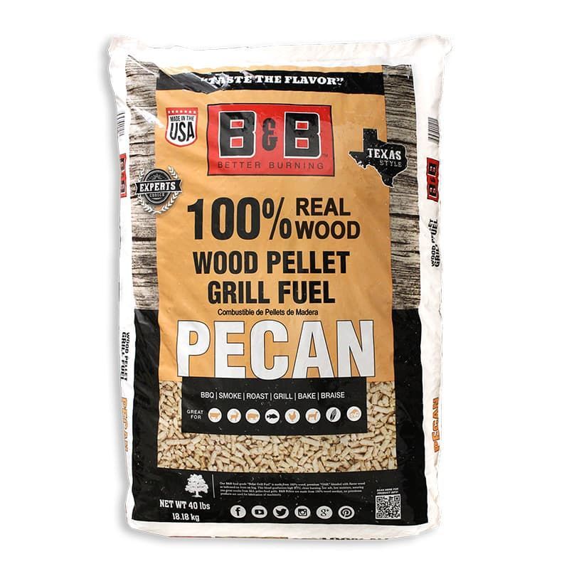 40 lb bag of B&B Pecan Wood Pellets