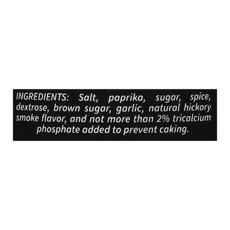 B&B Texas Cattle Run beef rub list of ingredients and spices
