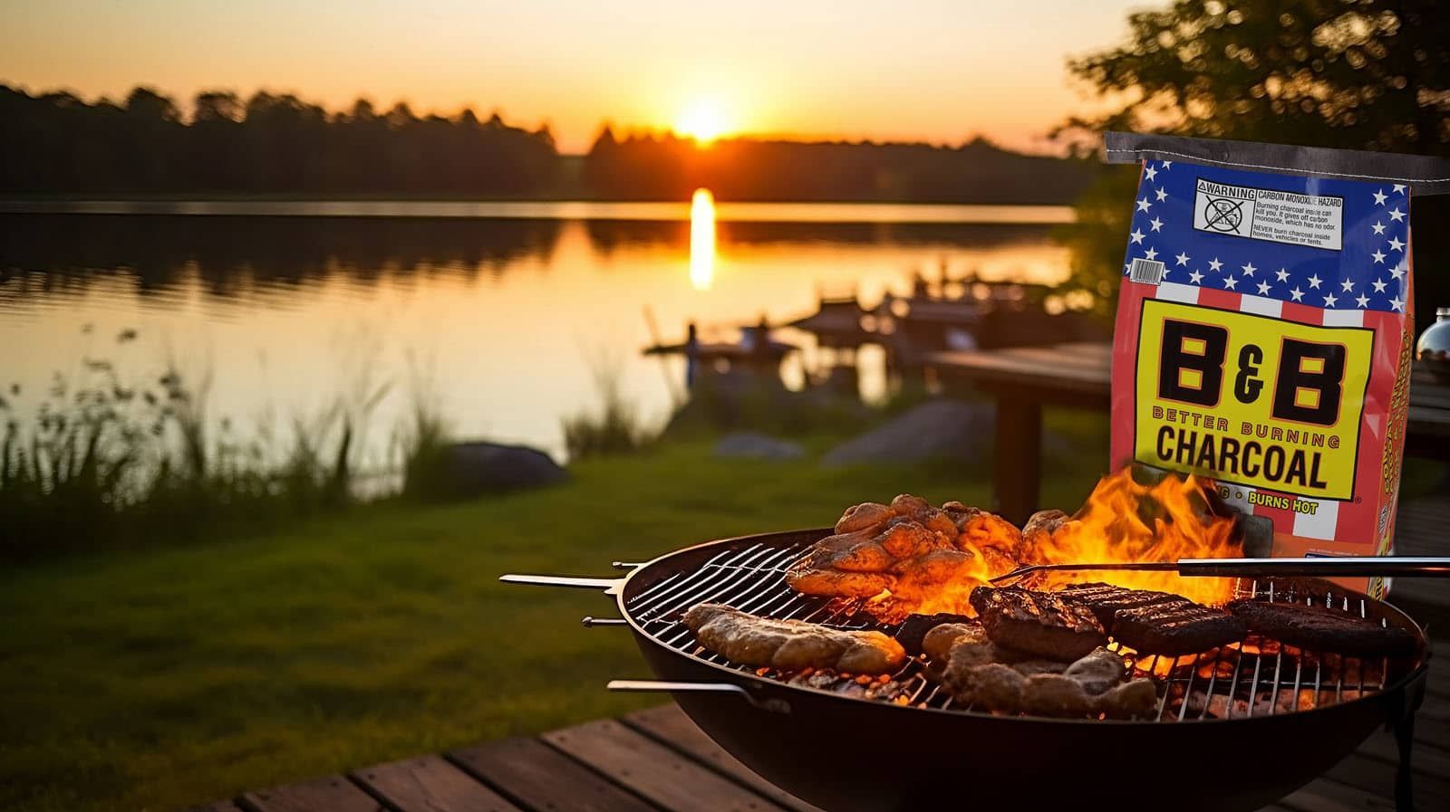 B&B Charcoal briquets, better burning charcoal buy online, bandb online, B&B online, charcoal near me