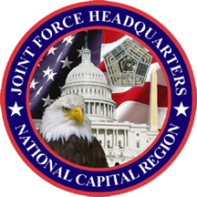 The logo for the joint force headquarters national capital region