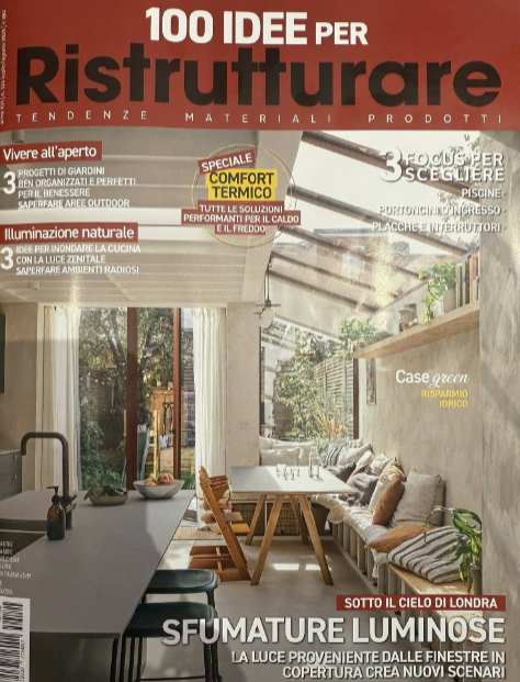 Su “100 idee per ristrutturare” di Luglio la nostra casa V