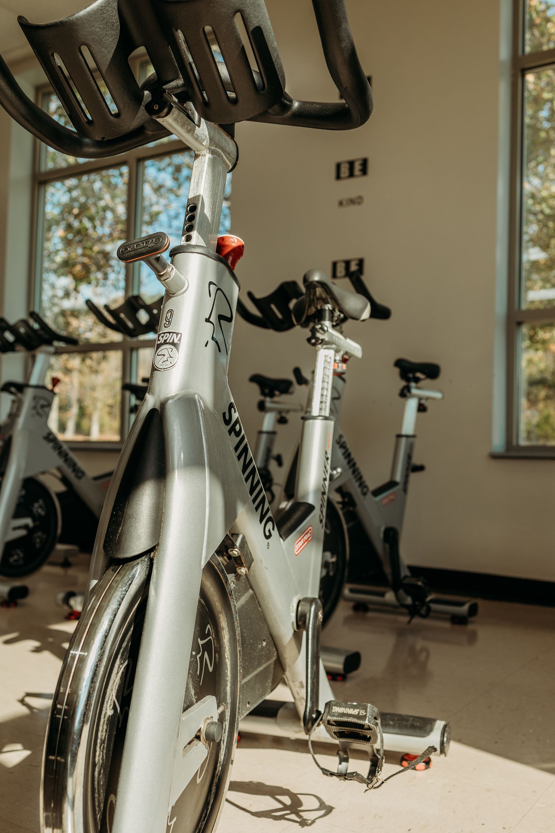 ymca spin bikes