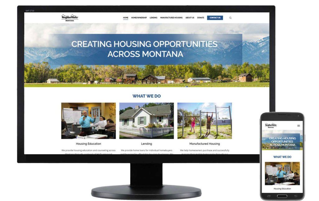 NeighborWorks Montana Website Design