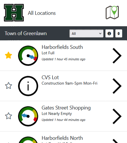 A screenshot of the town of greenlawn website