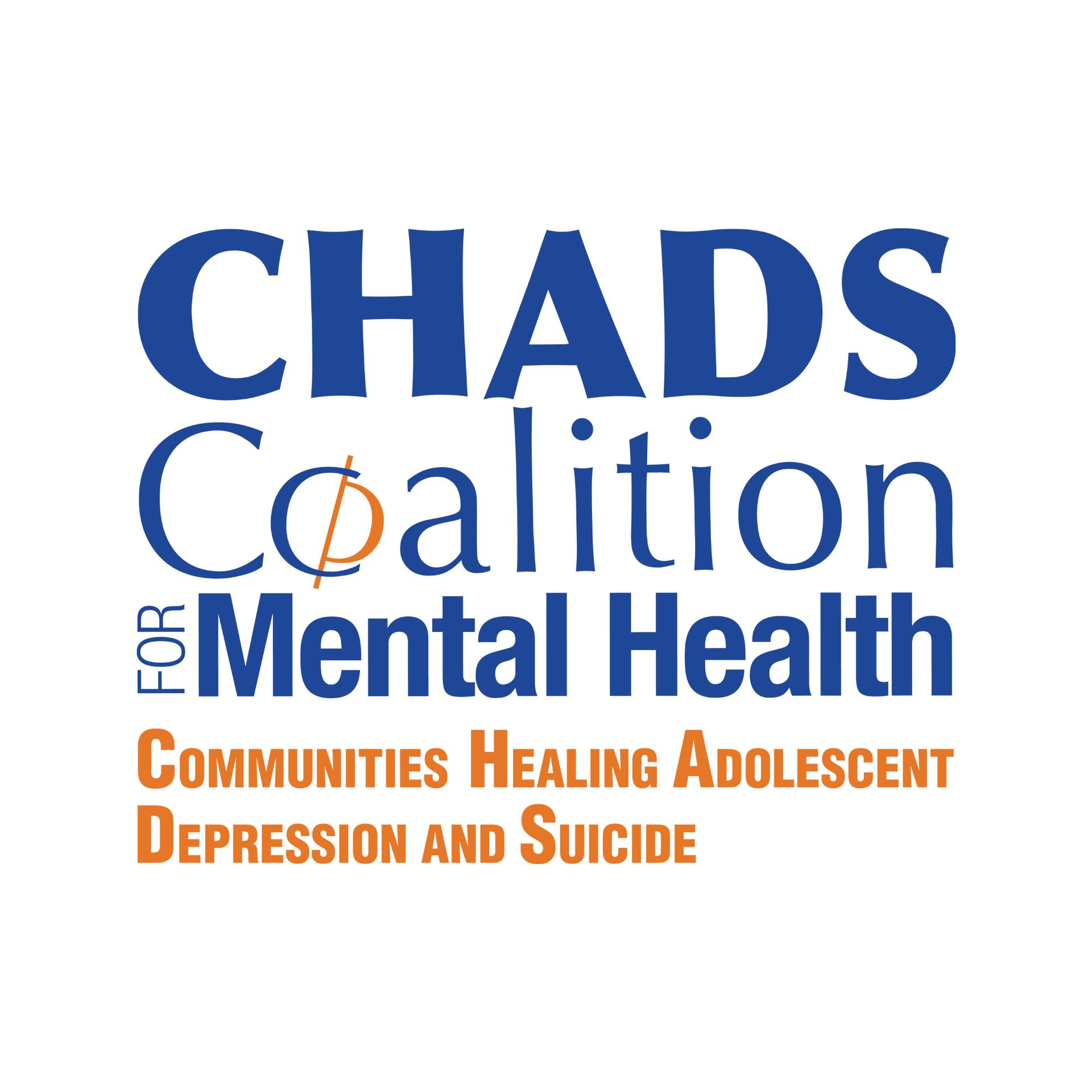 The logo for the chads coalition for mental health