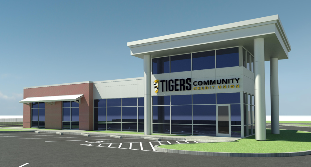 An artist 's impression of a tigers community building
