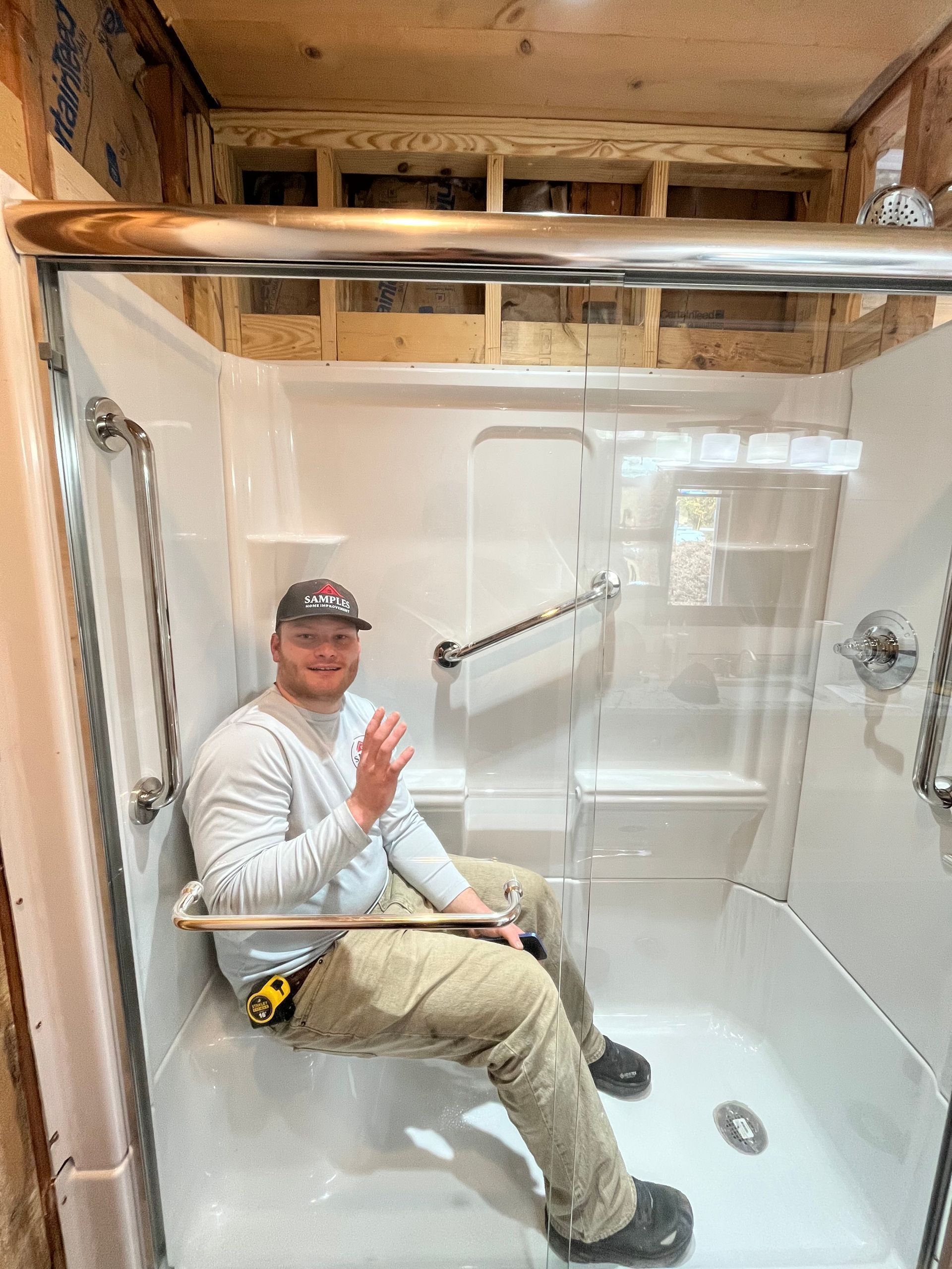 1 day shower replacement 