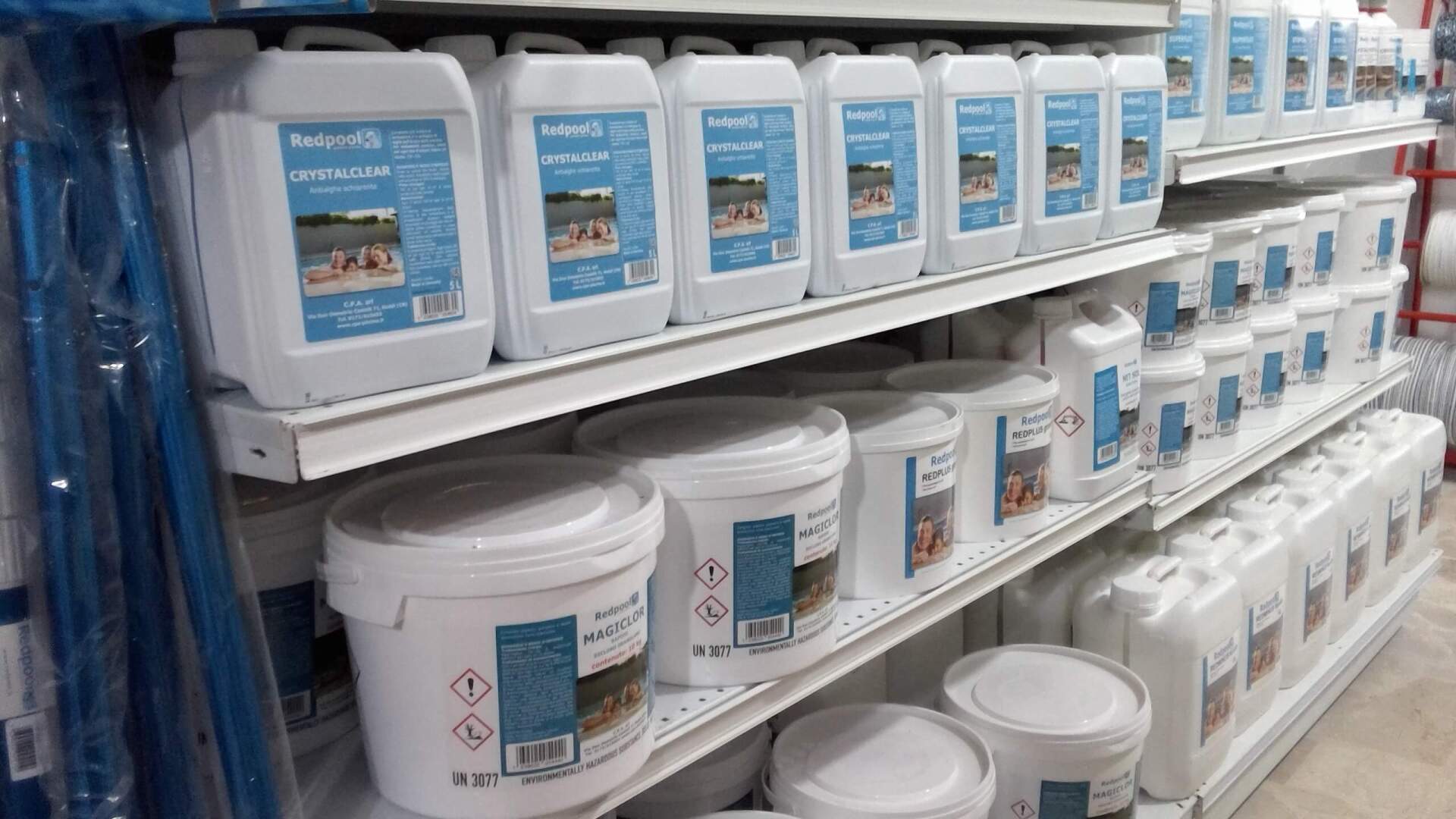 disinfettante per piscine