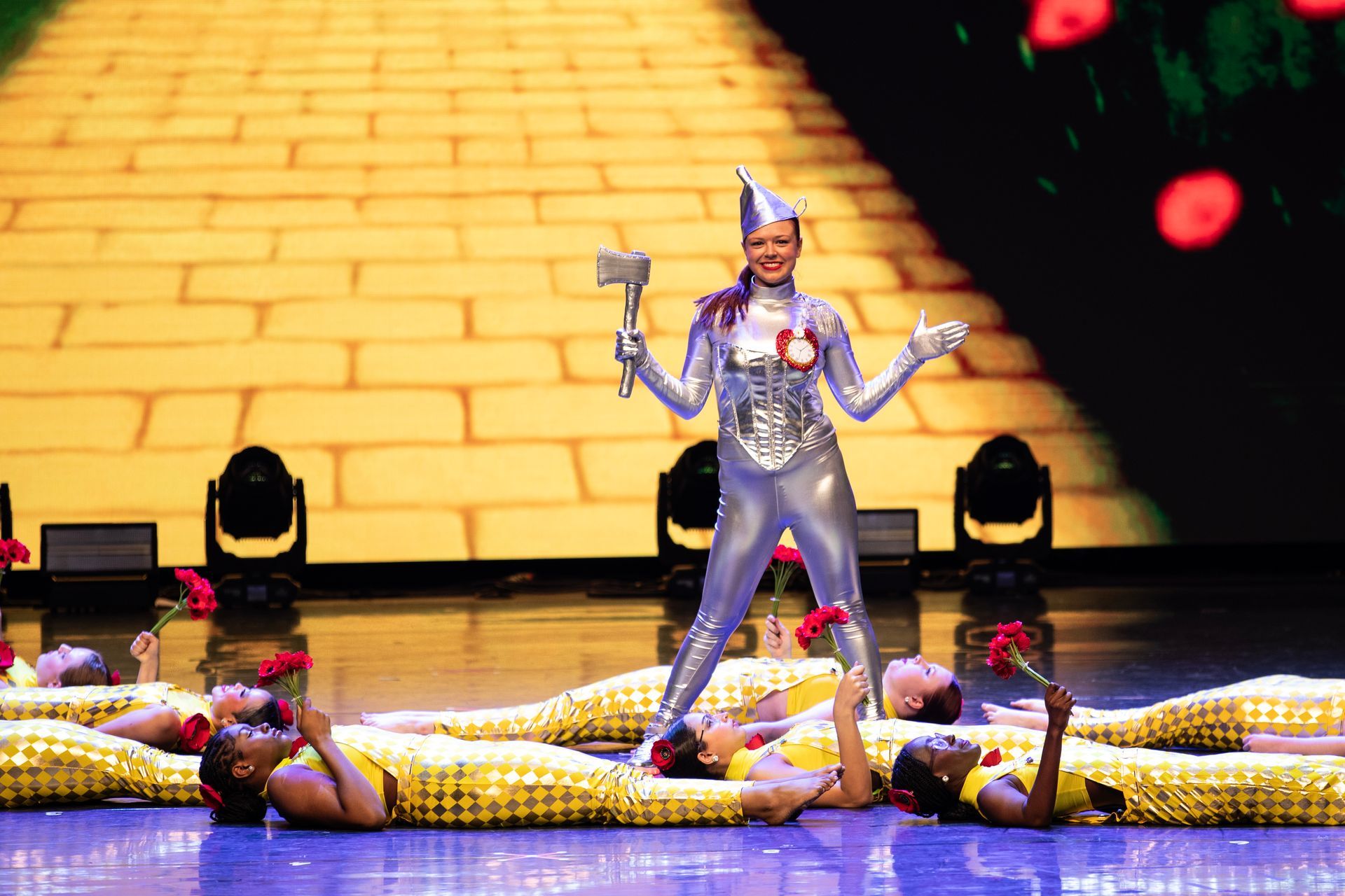 Tin man at the 2025 dance showcase
