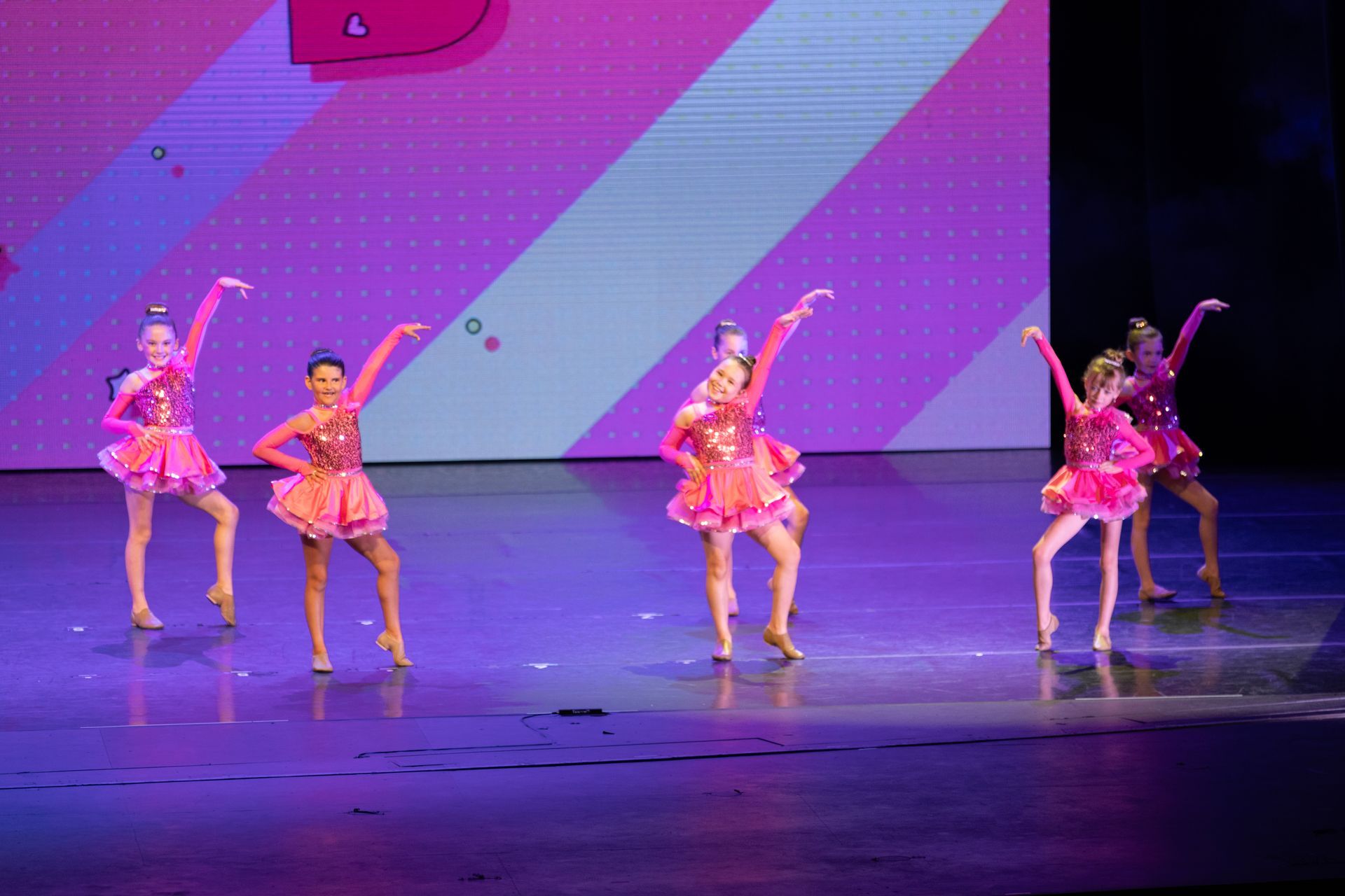 Young hip hop dancers