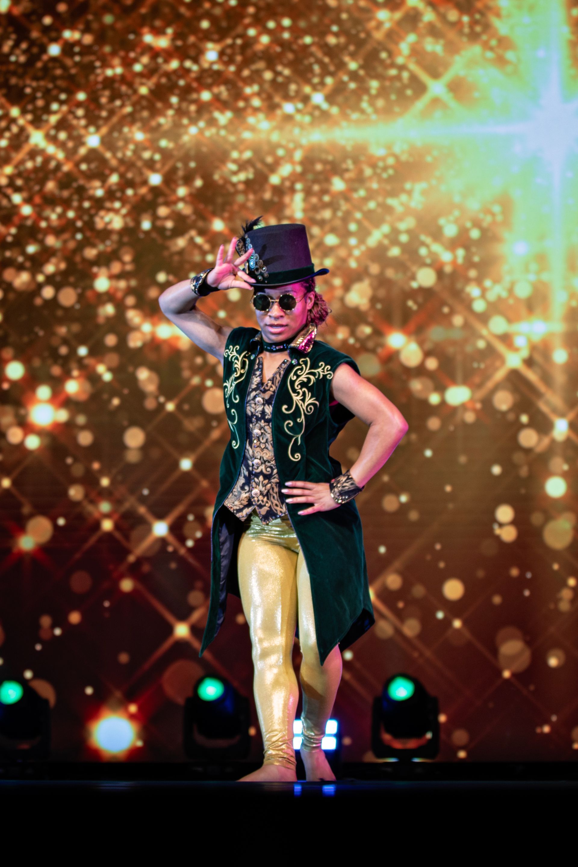 Ozian 2025 dance showcase pose