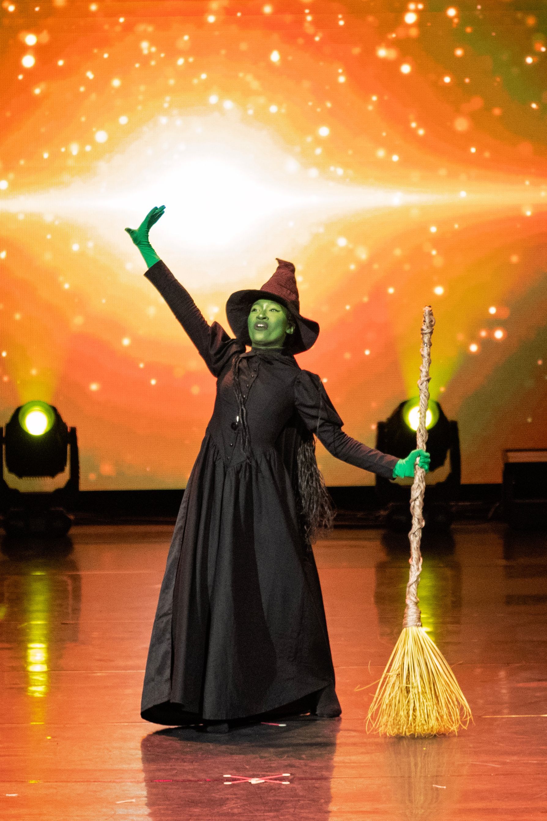 Elphaba pose 2025 dance showcase