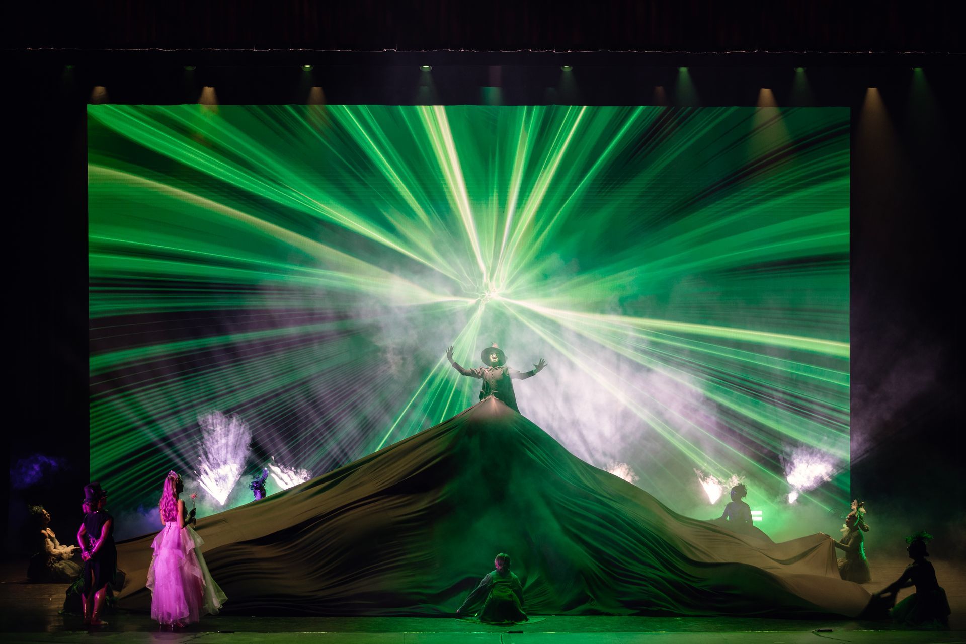 Wicked Defying Gravity dance number