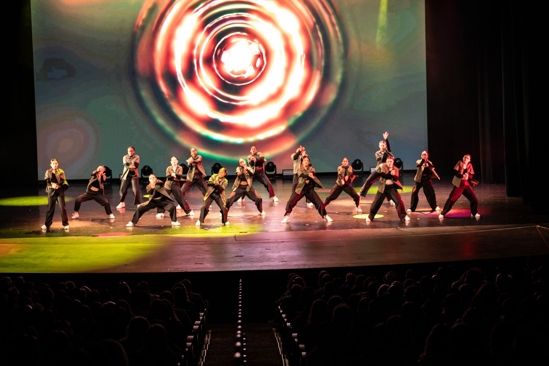 Hip hop number at the 2025 dance showcase