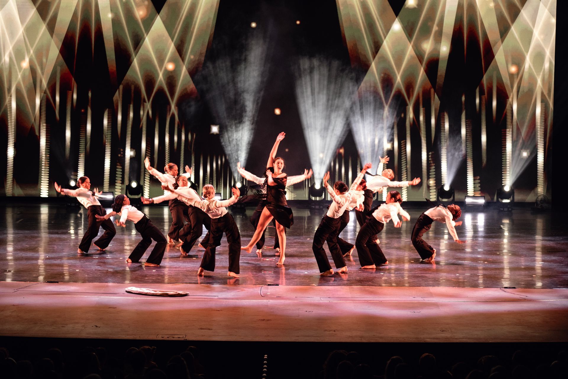 2025 dance showcase dancers on stage