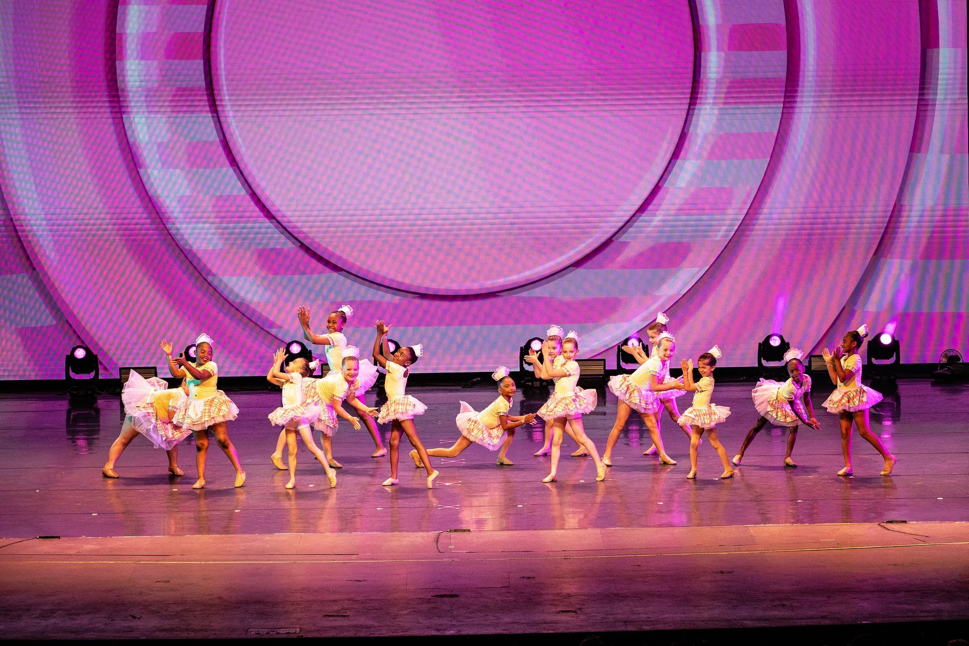 Young dancers at the 2025 dance showcase
