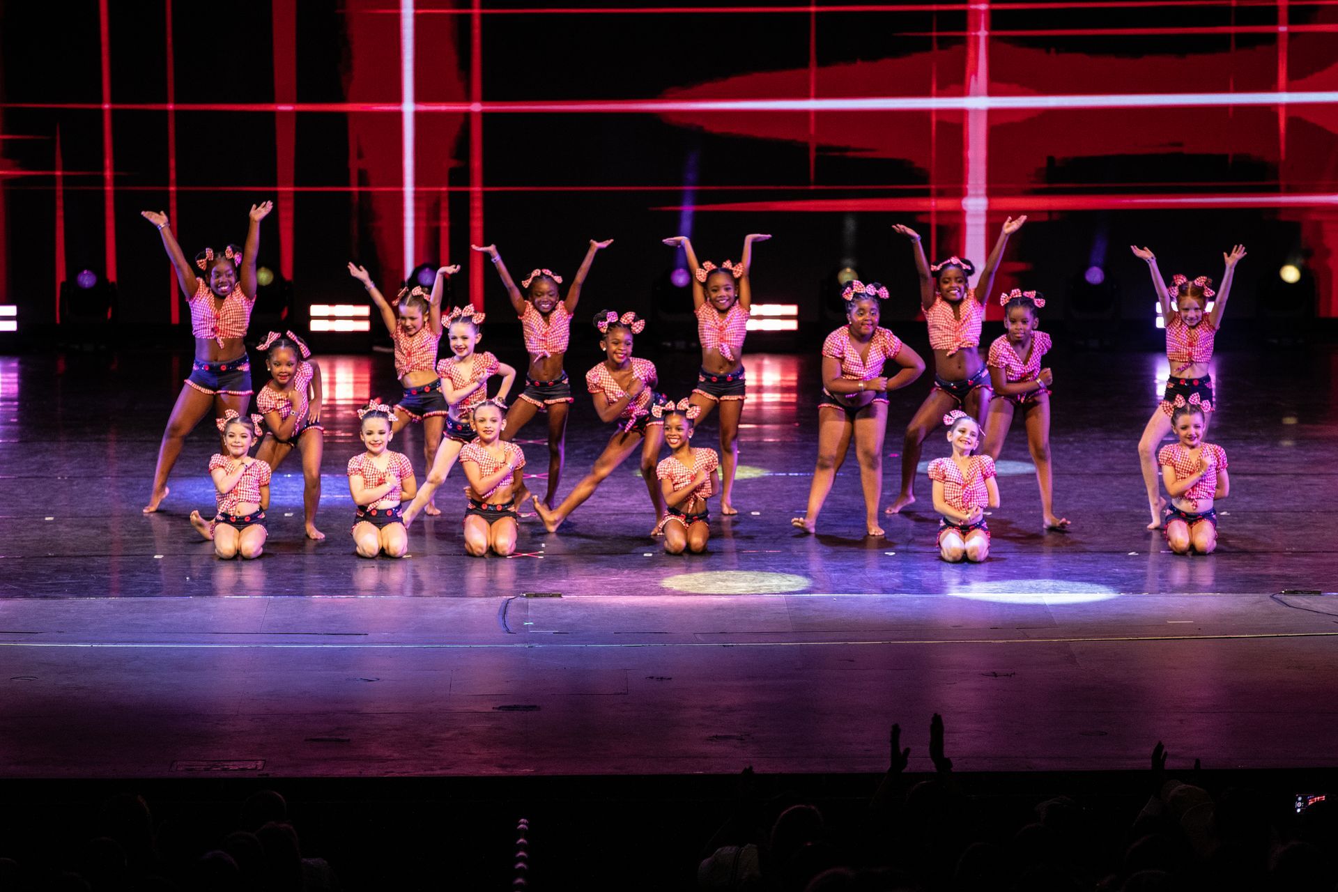 Young dancers at the 2025 dance showcase