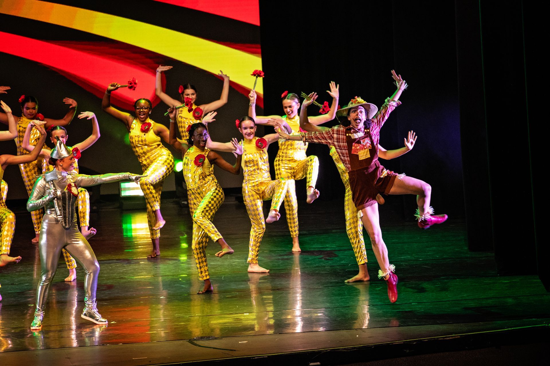 Yellow brick road dance performance HKSD
