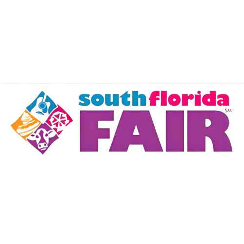 The logo for the south florida fair