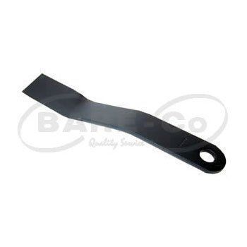 A Black Spatula With a Hole in the Middle on a White Background — Wingham Farm Machinery in Wingham, NSW