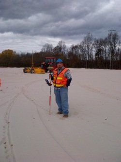 Land Survey — Site Layout For Intramural Sports Complex In Johnson City, TN